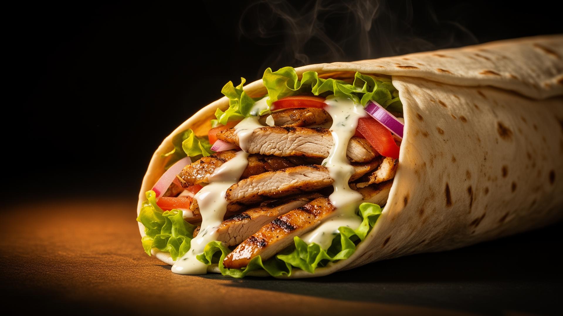 Turecký döner kebab